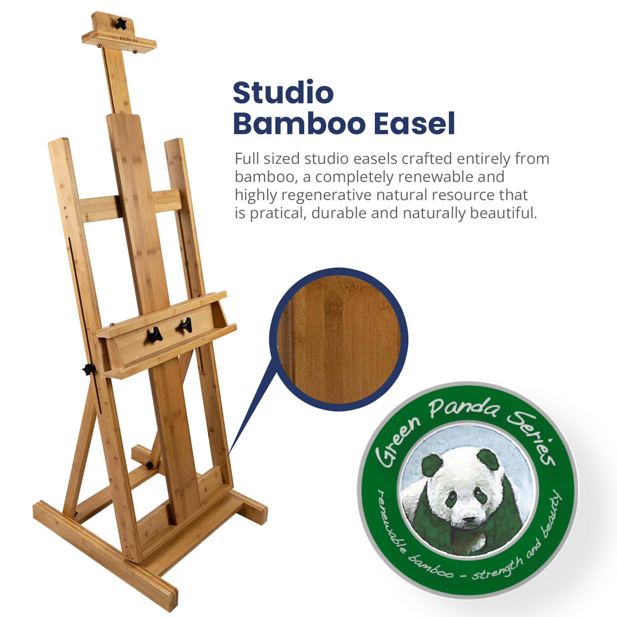 Pacific Arc Brazos H-Frame Studio Easel